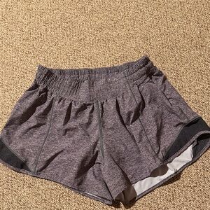 Lululemon Athletica Charcoal Athletic Shorts